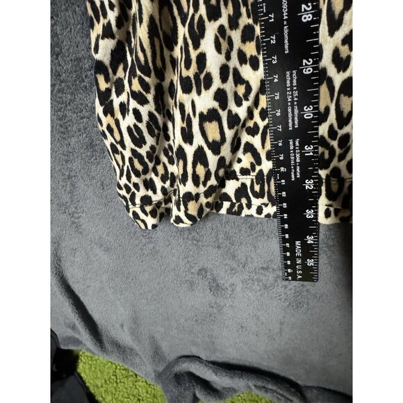 Tommy Bahama Drapey Ponte Desert Cat 3/4 Sleeve Shift Dress M - Picture 4 of 5